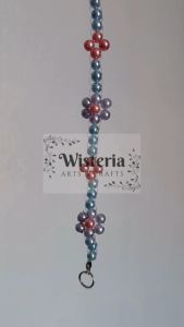 Gelang Bunga Tiga Warna Dari Manik-Manik: Desain Unik & Aksesoris Fashion Wanita