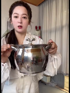 YUKIYA หม้อสแตนเลสกรองน้ำมัน หม้อกรองน้ำมัน หม้อกรองน้ำมันสแตนเลส โถใส่น้ำมันสแตนเลส 1-4 ลิตร