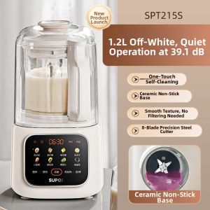 Supor | Silent Fully Intelligent Small Residue-free Soymilk Blender
