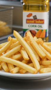 Susan Baker Corn Oil 1L / 2L – Cholesterol-Free Heart-Healthy Cooking Oil for Frying & Baking