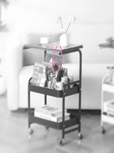 Multifunction Storage Trolley Rack 小推车带桌面置物架 Rak Troli Penyimpanan Serbaguna Bertingkat Bergerak Dengan Roda Office Shelves Home Kitchen Book