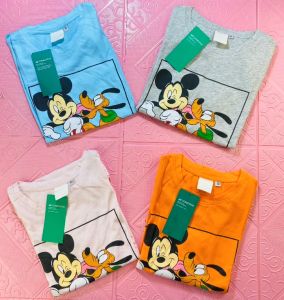 Boys Kids T-shirt 100% cotton Makapal Tela Bangladesh overruns