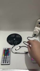 44 Keys IR Remote Control 4Pin RGB Double Output Smart USB Bluetooth APP Controller for 5V 5050 2835 RGB LED Strip Light Dimmer