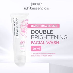 Shinzui WHITEssentials Double Brightening Facial Wash Snow Mushroom