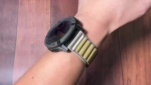 Adjustable Woven Nylon Loop Strap Replacement Band for Garmin Instinct Series Instinct 2 2X 3 Outdoor Sports Wrist Accessory