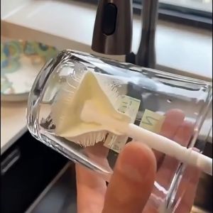 5/3Pcs 360° Foldable Silicone Brush Head Cup Brush Long Handle Bottle Brush Hot Water Bottle Gap Cleaning