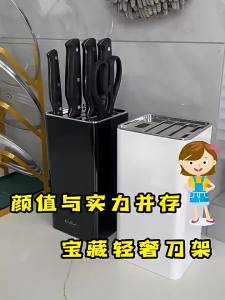 MOLORE | Kitchen Knife & Scissor Storage Rack