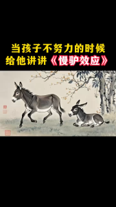 正版 慢驴效应 漫画版助力孩子内心强大 克服恐惧 孩子不努力时给他讲讲慢驴的故事 夸孩子越夸越优秀 变通思维 穷养富养不如有教养