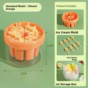 MONLEYTA | Japanese Food Grade Ice Cream Mold For Home Use Childrens Ice Pop Model Self-Made Ice Cube Tool Manlieta H0619115336