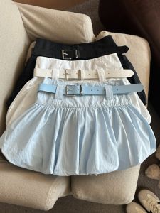 Váy Ngắn Xếp Ly Cạp Cao Phong Cách Hàn Quốc Mùa Hè 2025 Váy Ngắn Chống Hở Hang Đa Năng Cho Nữ Váy Ngắn Xếp Ly Thời Trang Chống Hở Hang