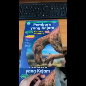 Buku Cerita Dinosaur Pemburu Yang Kejam (Dwi Bahasa) Vicious Hunters