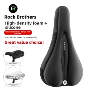 RockBros | Silicone Thickened Widened Saddle Cover for Mountain Bikes and Folding Bikes