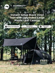 kommot | Auto-Open Easy Setup Sun-Proof Waterproof Tent
