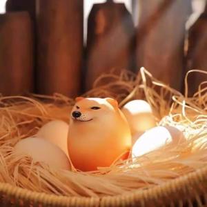 PH | Slow Rebound Cheems Egg Shaped Shiba Stress Relief Squeezable Toy