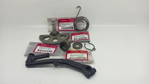 PAKET SELAHAN PEDAL ENGKOL KOMPLIT AS SELAH + ENGKOLAN + GIGI PINION + PER SELAH VARIO 125 / 150 OLD DAN NEW / BEAT ESP NEW / BEAT POP / KAMPAK / SHAFT CANGKUL KICK STARTER / STATER SLAHAN GEAR SLAH PAKETAN 1 SET KZR