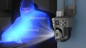 V360 pro กล้องวงจรปิด 4g CCTV 8MP UHD OUTDOOR กันน้ำระดับ IP66