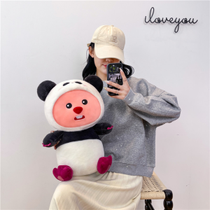 Gấu Loopy Thú bông Hải Li Gấu Trúc 40cm Gấu bông hoạt hình Pororo mẫu mới hot trend