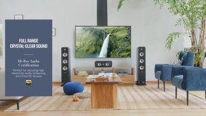 Polk Audio Signature Elite Series ES50 Floorstanding Speakers (Tower) - For Home Theater and Hi-Fi - Color Black Polk ES50