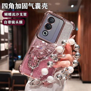 Oppo A3pro International Version Phone Case CPH2665 Protective Cover with Airbag Anti-fall Full Protection for Women Includes Lens Film