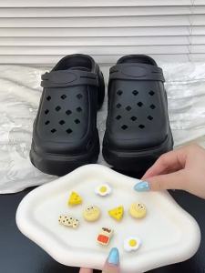 ZUYINBULUO | Phụ Kiện Giày Múa Ballet Cho Crocs Màu Đen Nữ