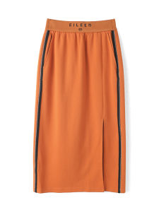 กระโปรงสั้นทรงเอผ้าโพลีเอสเตอร์ผสมคอตตอนผสมไนลอนสำหรับผู้หญิง ทรงลำลอง ฤดูใบไม้ผลิและฤดูใบไม้ร่วง