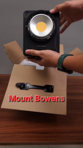 ZM-350Bi Black LED Bowens Sport Light 300w 2700-6500k ปรับสีขาวเหลืองได้ ไฟLED Z350II YM350 ZM350