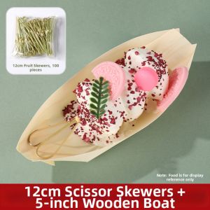TAFUMAN | Dessert Cold Dishes Sashimi Plating Decorative Bamboo Skewers