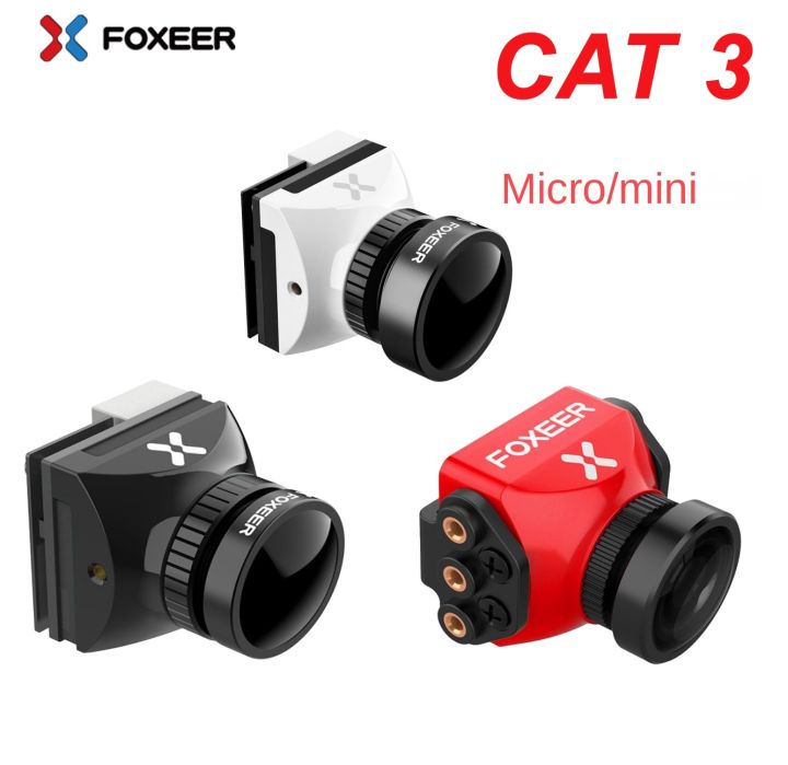 Foxeer Cat3 Mini/Micro Cat 3 Night Flight 1200TVL StarLight FPV Camera ...