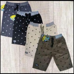 Paket 4 celana I CELANA PENDEK ANAK CHINOS KAIN DRILL UNTUK USIA 2TAHUN -1 4TAHUN