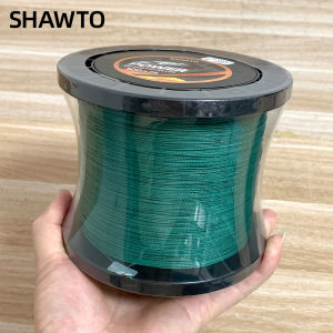 Shawto 8 Strands Braided Fishing Line 1000M 300M 150M X8 Multifilament PE Line Saltwater Pesca Strong 10LB 20LB 30/50/100/150LB
