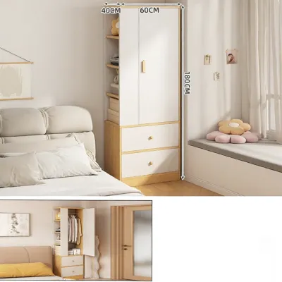 Compact Sliding Door Wardrobe for Small Spaces