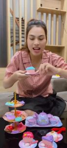 Đồ Chơi Cho Bé Gái Bonkids Đồ Chơi Vali Trà Bánh Pony Cao Cấp Chất Liệu Hợp Kim 48 Chi Tiết - Đồ Chơi Nấu Ăn - Đồ Chơi Trẻ Em Thông Minh