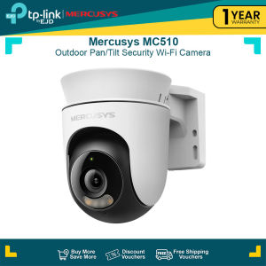 Mercusys MC510 Outdoor Pan/Tilt Security Wi-Fi Camera | TP-Link by EJD