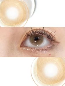 【COD】Softlens Minus Aurora seri brown 14.2mm (-1.00 s/d -6.00) lensa kontak warna Eyecolor lens softlens min Free Case kotak