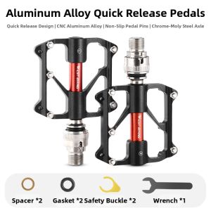 West Biking | Quick Release 3-Lobe Ball Bearing Pedals