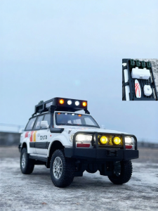 CHEZHI | Sound & Light Pullback Alloy Car Model Toy 1/24 Scale
