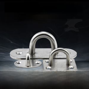 Móc Thép Không Gỉ Chính Hãng Cho Quạt Trần Bao Cát Đèn Móc Cố Định Du Thuyền Hình Chữ U Chịu Tải Móc Vòng Móc