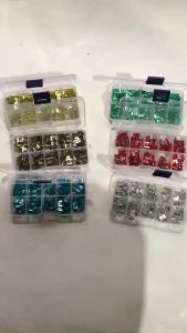 Set 100 Cầu Chì Chân Cụt Dành Cho Ô Tô 7.5A10A 15A 20A 25A 30A