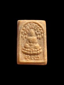  พระสมเด็จปรกโพธิ์ เนื้อผงน้ำมัน  หลวงพ่อกวย วัดโฆสิตาราม #4281