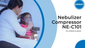 Máy Xông Khí Dung Mũi Họng Omron NE-C101 Bảo Hành 2 Năm