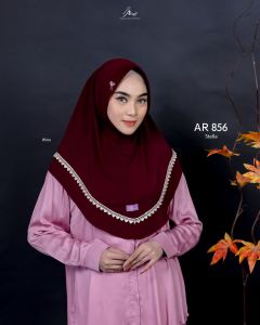 HIJAB ARRAFI AR 856 HIJAB INSTAN NUTUP DAGU