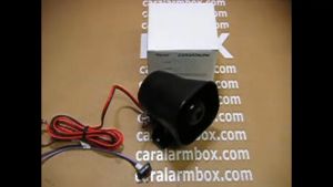 VIPER CAR ALARM SIREN 514LM 514N New HORN 12V 120 dB CAR SECURITY ALARM SPEAKER "Soft-Chirp Siren" 6-Tone Mini-Neo Siren HornClifford Hornet Python