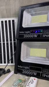 EEKOO Solar light led outdoor lighting IP68 waterproof with solar panel set energy saving buy 1 take 1 motion sensor ABS no heavy duty Flood lamp with remote control 5years warranty