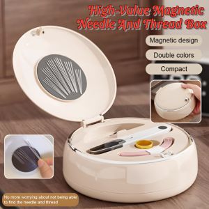 Portable Magnetic Sewing Box Household Multifunctional Sewing Box  Home Needle And Thread Bag Sewing Tools