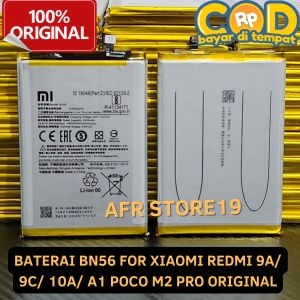 Battery Batre Baterai Xiaomi Redmi 9A/ 9C/ 10A/ A1/ Poco M2 Pro BN56 Original