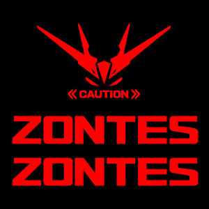 For ZONTES 368G 368E 368D 368M 350E 350M 350D Reflective Motorcycle Stickers Moto Body Helmet Windshield Decor Decal Accessories