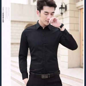 Groomsman Suit Men White Shirt Long Sleeves Silm Brothers Group Wedding Dress Shirt Groom Clothes Plus Size Suit