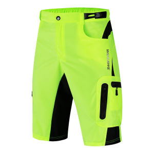 WOSAWE กางเกงขาสั้นขี่จักรยานหลวม MTB จักรยานเสือภูเขากางเกงขาสั้น Motocross Racing Casual Cargo กางเกงกีฬากลางแจ้ง Downhill จักรยานสั้น