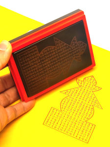 Secret Buddha Tower Whole Body Amulet Seal Self-Inking Stamp Subject Stamp Brand Guangmin Model Hy6090 Product Name Self-Inking Stamp