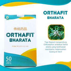 Orthafit Bharata Asli Garansi 100% - Obat ISK Obat Infeksi Kemih Obat Gagal Ginjal Paling Ampuh